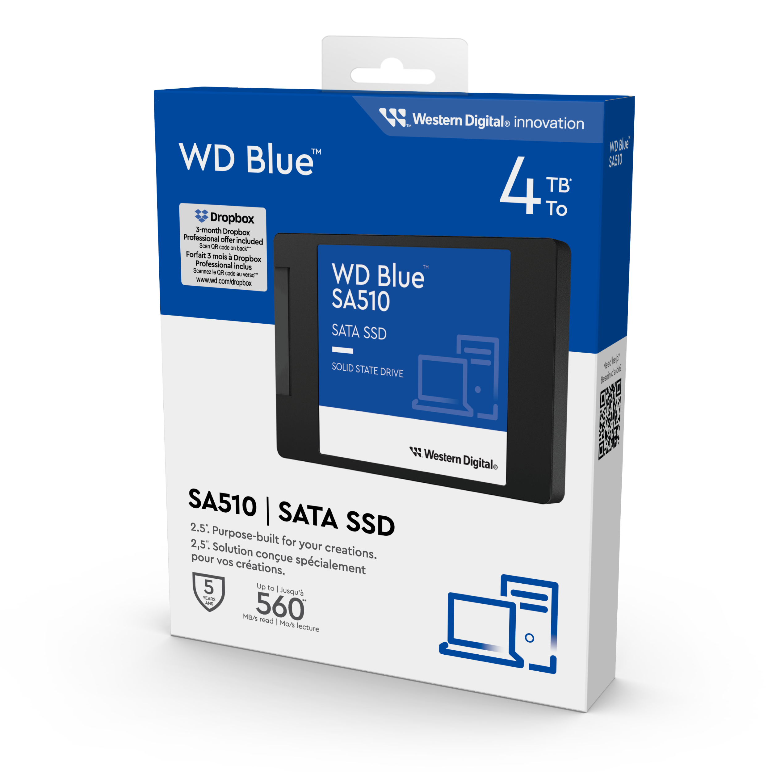 WD Blue® SA510 SATA SSD-Data Storage-futuromic